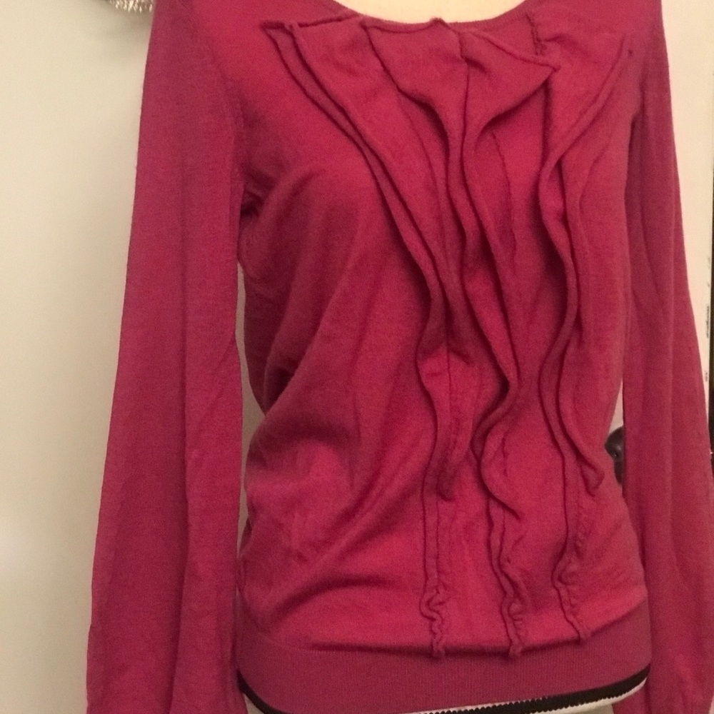 Ann Taylor cashmere sweater pink size S